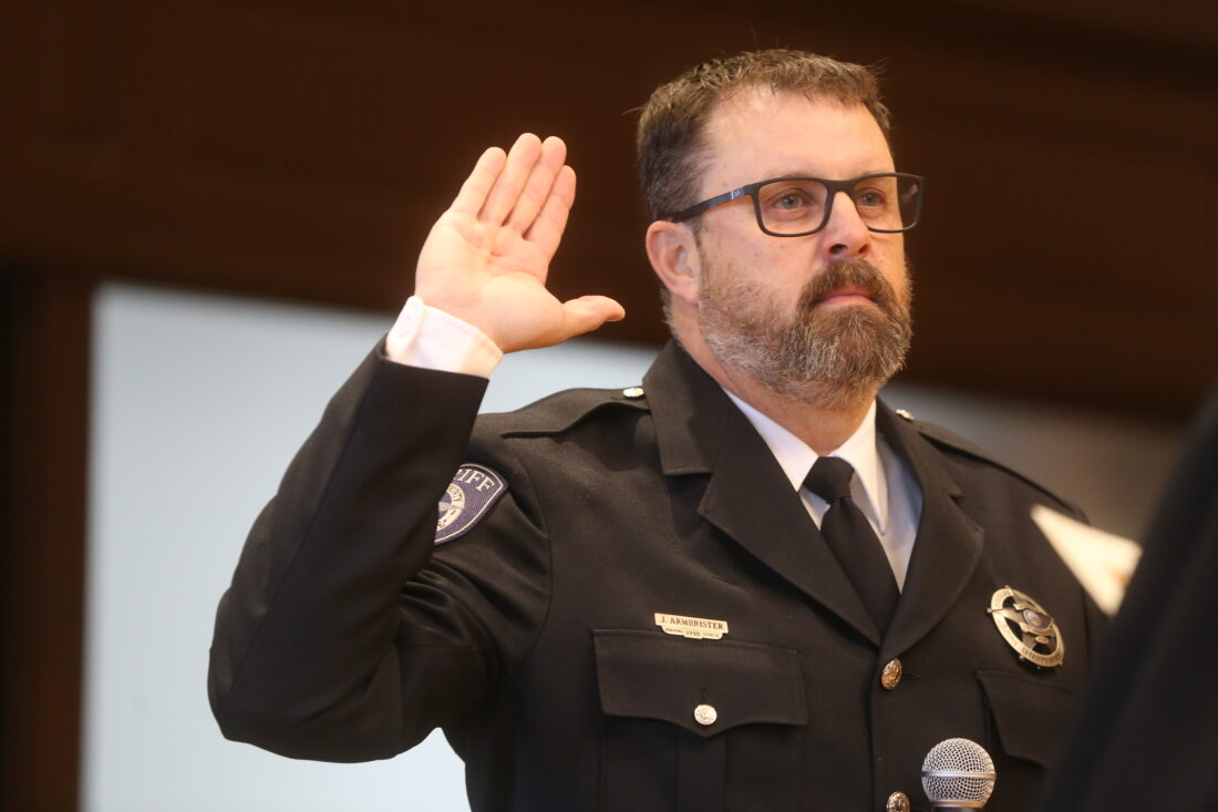 Hundreds of residents urging Douglas County sheriff to oppose ICE bill; Armbrister says law would not boost ICE locally